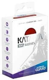 Ultimate Guard Katana Sleeves Standartinis dydis (100) - Raudona