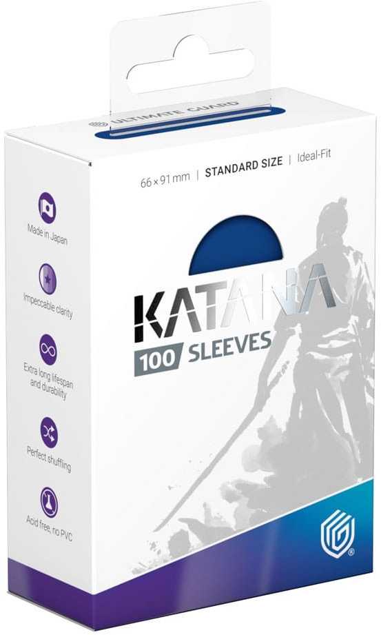 Ultimate Guard Katana Sleeves Standartinis dydis (100) - Mėlyna Bird