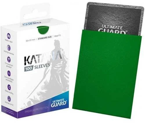 Ultimate Guard Katana Sleeves Žalias (100)