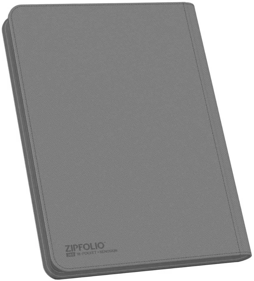 Ultimate Guard Zipfolio 360 18-Pocket Xenoskin - Pilkas