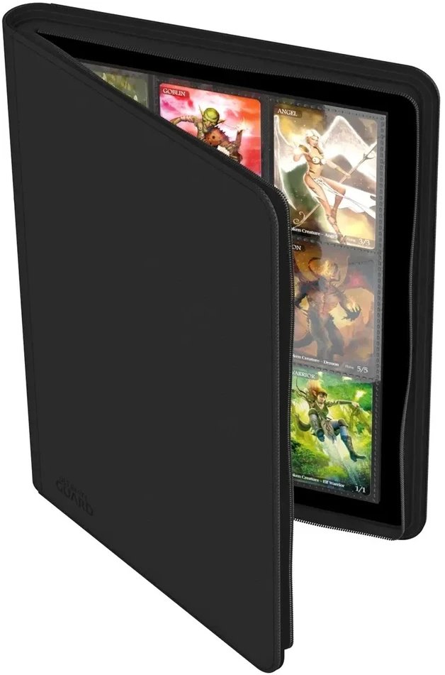 Ultimate Guard Zipfolio 360 18-Pocket Xenoskin - Juodas