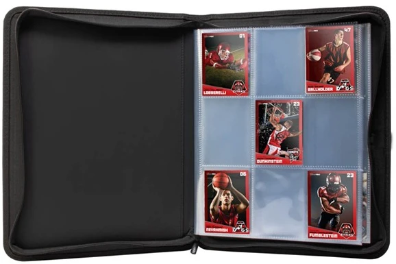 Ultra Pro UP - 9 Pocket Premium Zippered PRO-Binder - Juodas