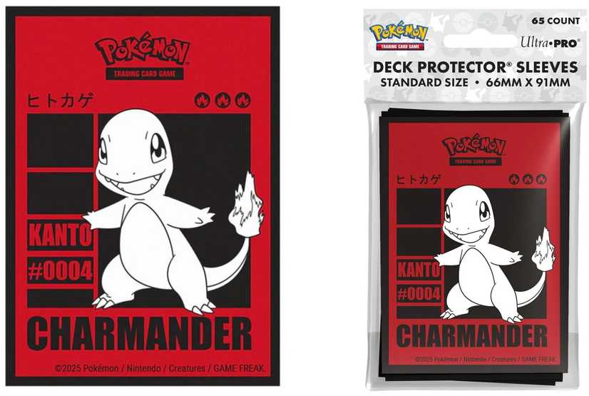 Ultra Pro UP - Charmander Sleeves for Pokémon (65 vnt.)
