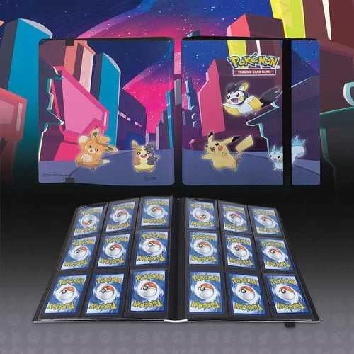 „Ultra Pro UP“ – galerijos serija: „Shimmering Skyline“ 9 kišenių PRO segtuvas