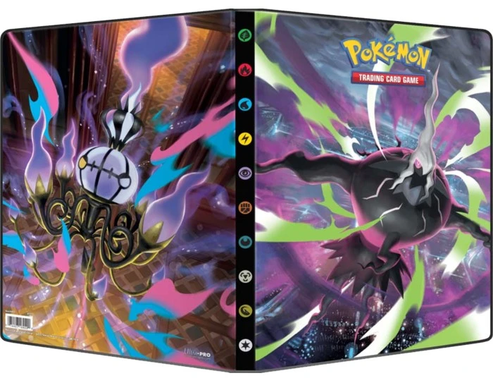 Ultra Pro UP - Mega Evolutions - Pitch Juodas 9-Pocket Portfolio