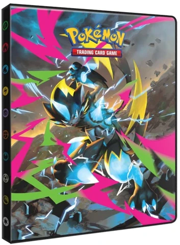 Ultra Pro UP - Mega Evolutions - Pitch Juodas 4-Pocket Portfolio