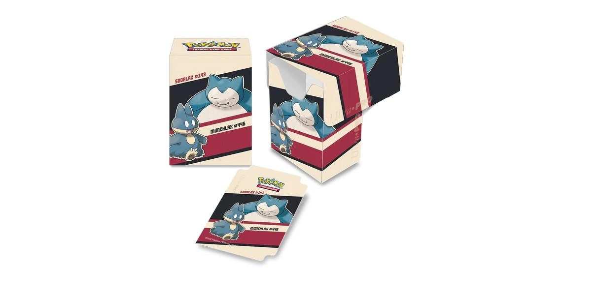 Ultra Pro - Pokemonų kortų dėžutė - Snorlax ir Munchlax