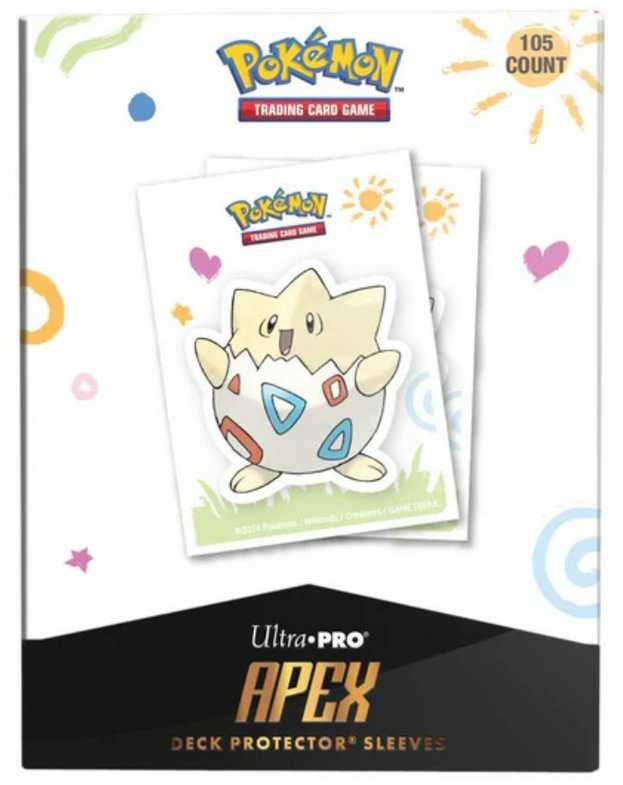 „Ultra Pro UP“ – „Togepi“ 105ct APEX denio apsauginės rankovės „Pokémon“ kortoms (105 rankovės)