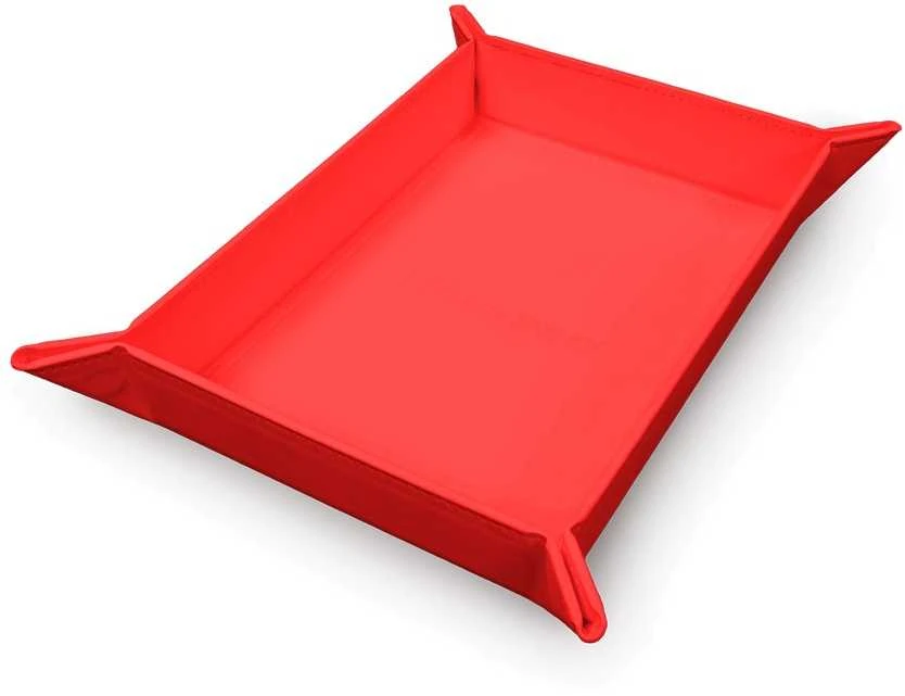 Ultra Pro UP - Vivid Magnetic Foldable Dice Tray - Raudona