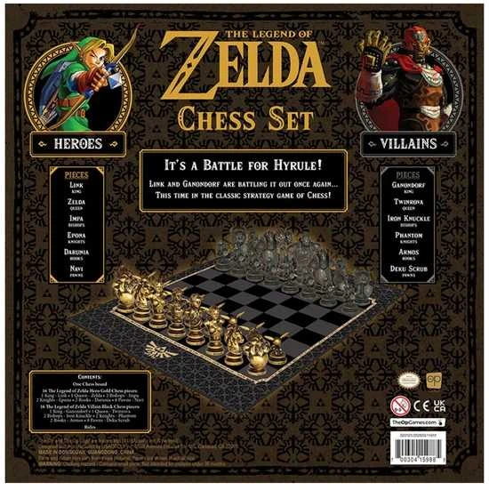 Usaopoly Legend of Zelda Šachmatų Rinkinys