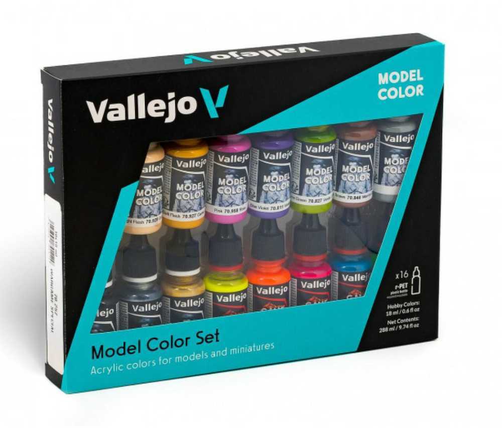 Vallejo - Model Color / 16 colors set - Wargames Special 18 ml