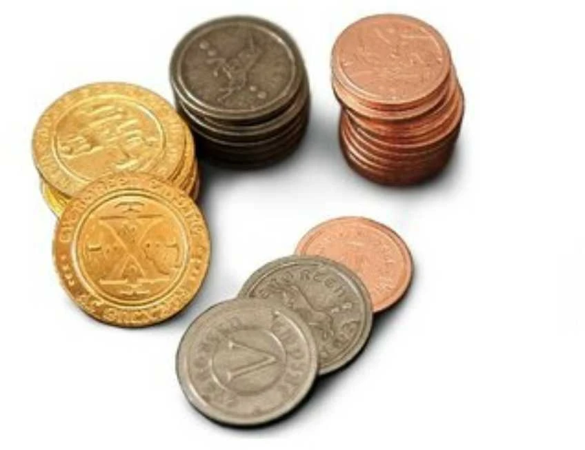 Vesuvius Media Metal Medieval Coins Set (50 vnt.)