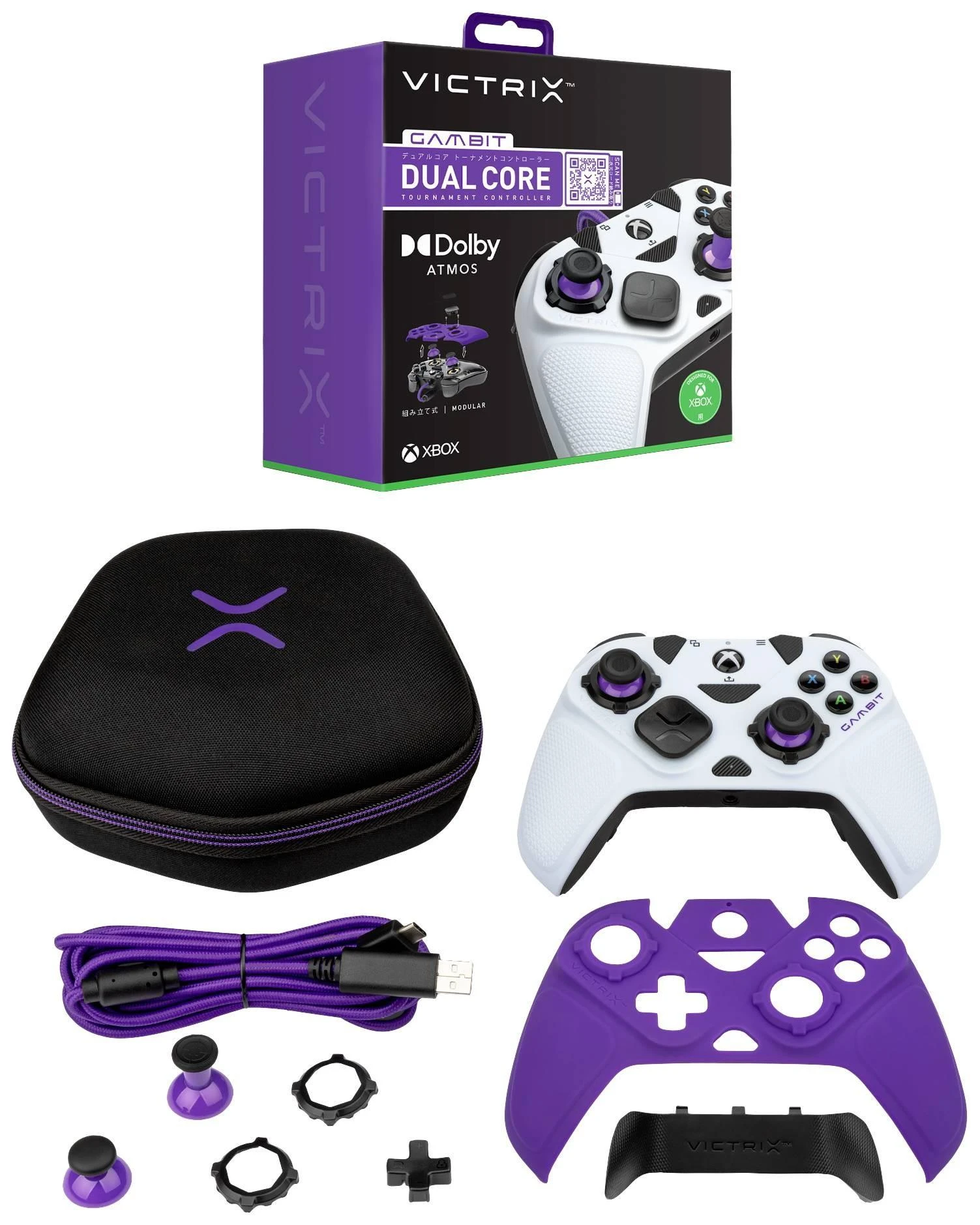 pdp Victrix Gambit Dual Core Tournament XBOX X/S & One laidinis valdiklis