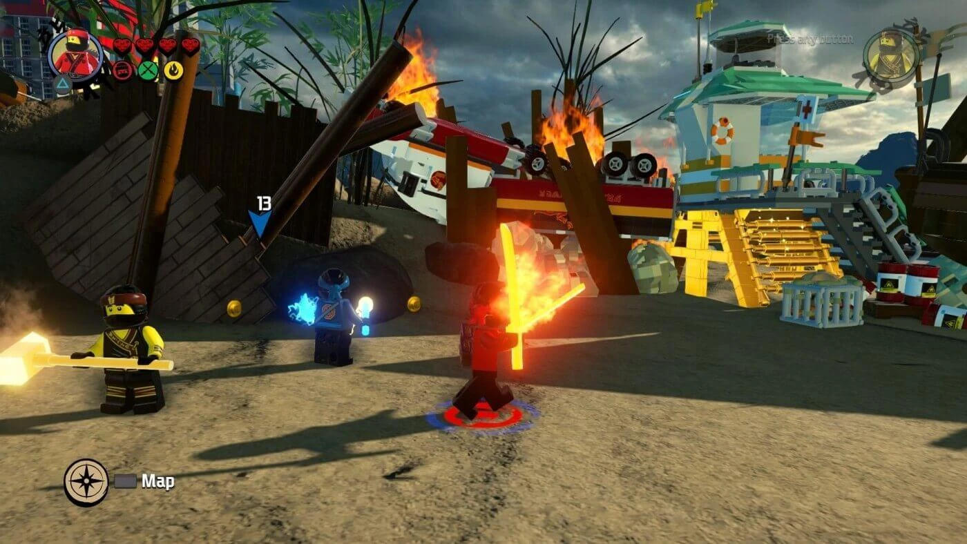 LEGO Ninjago Movie Game: Videogame PS4