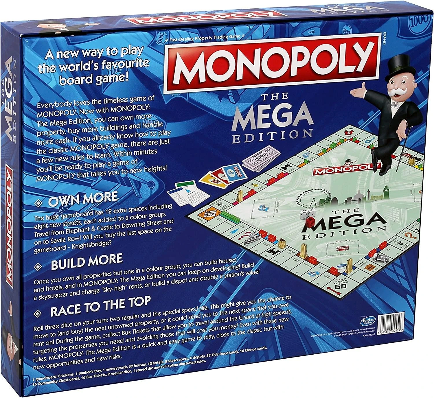 Winning Moves Laimėjusi judesių monopolija: „Mega Edition“.