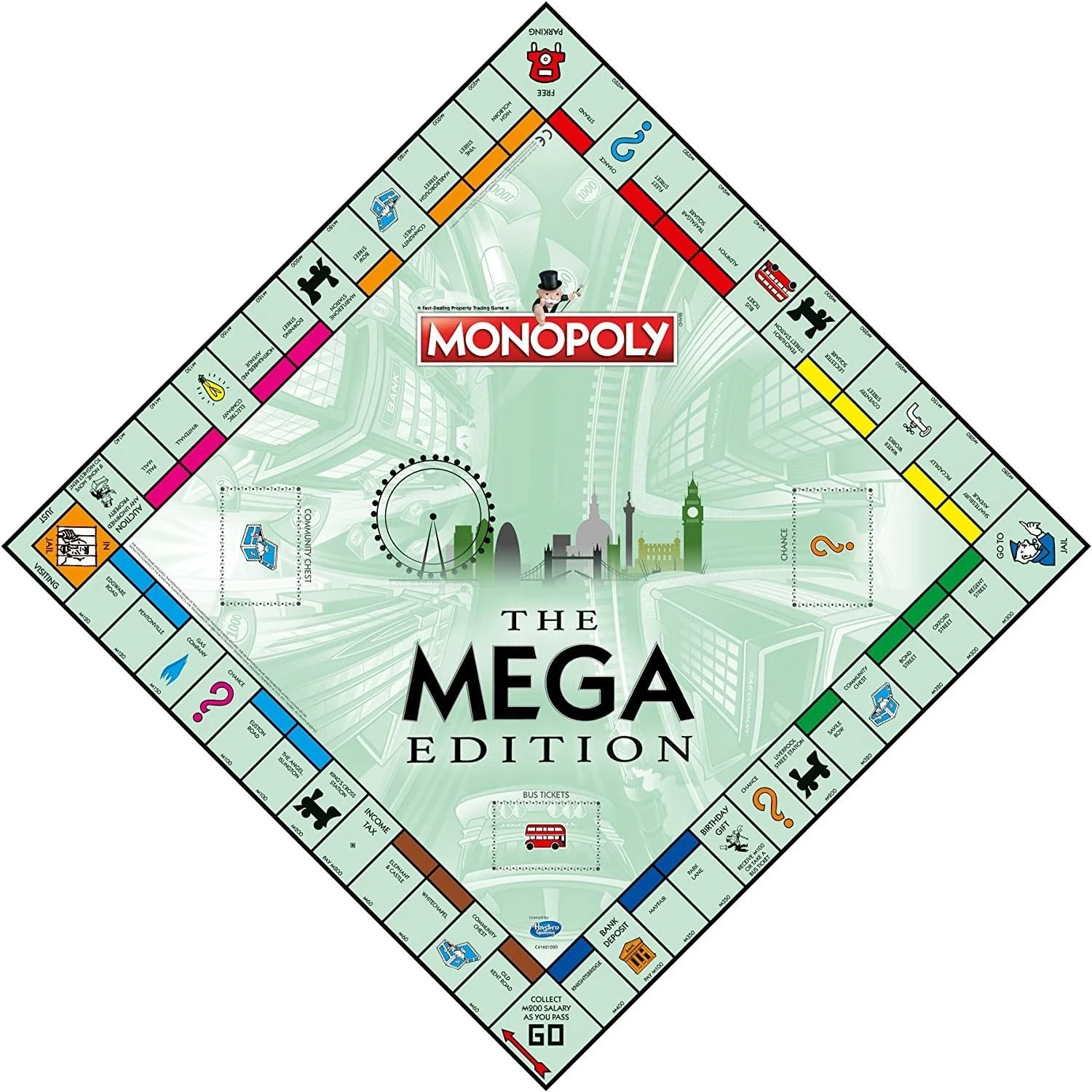 Winning Moves Laimėjusi judesių monopolija: „Mega Edition“.
