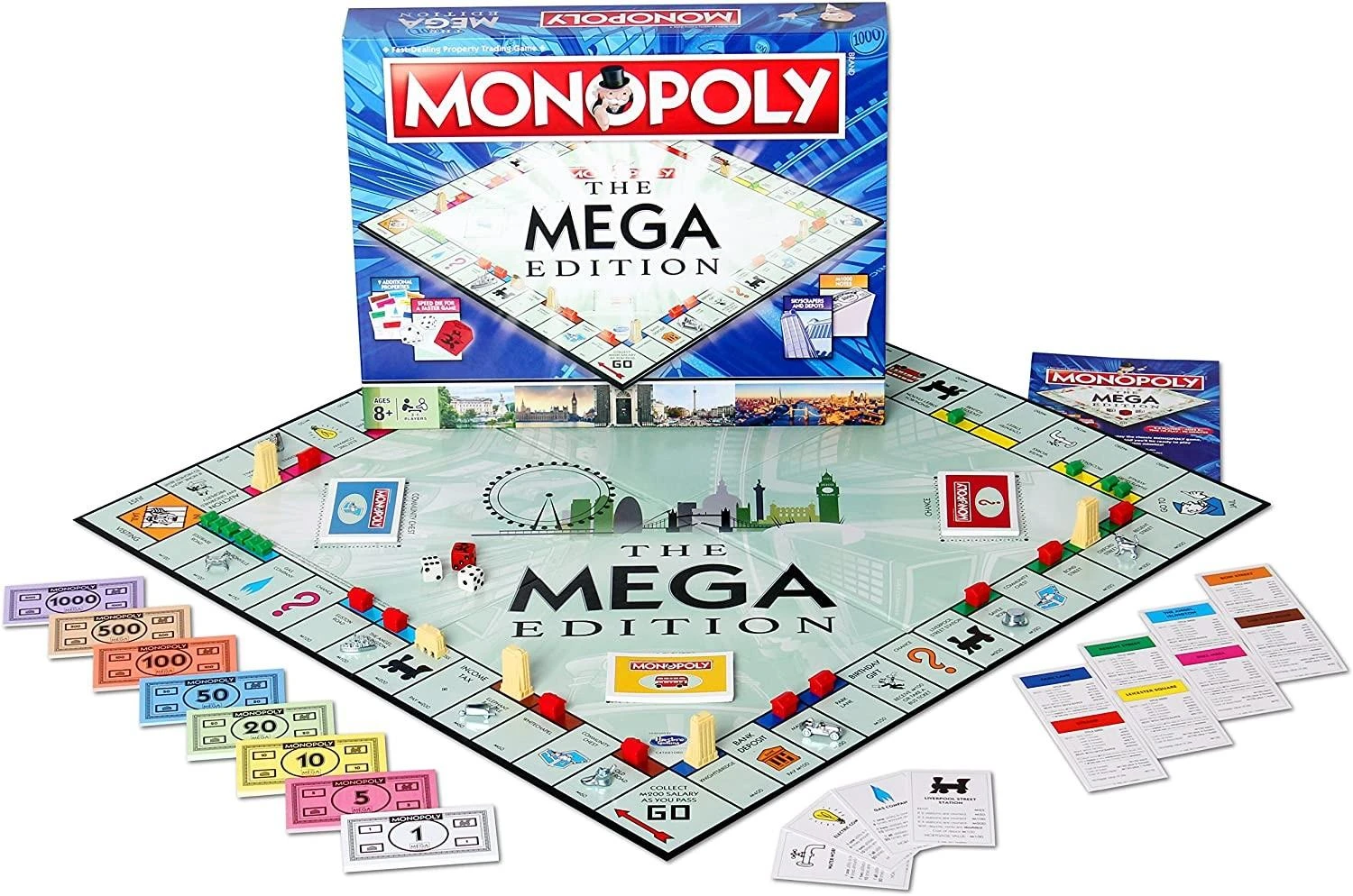 Winning Moves Laimėjusi judesių monopolija: „Mega Edition“.