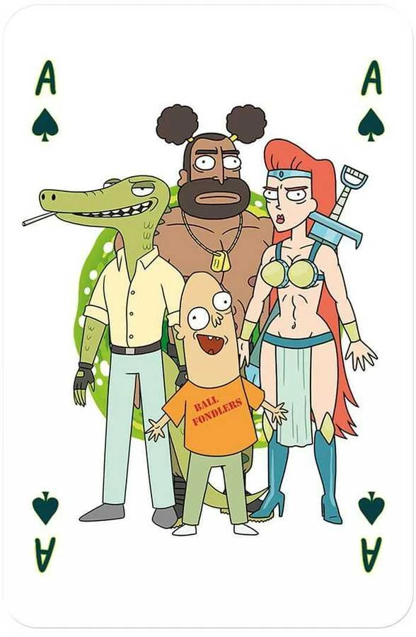 Winning Moves Rick & Morty žaidimų kortos