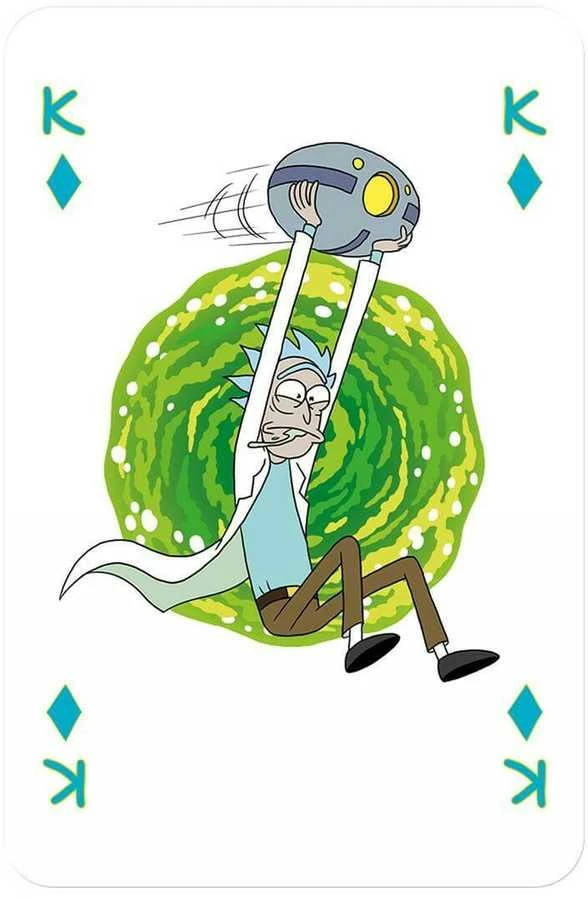 Winning Moves Rick & Morty žaidimų kortos