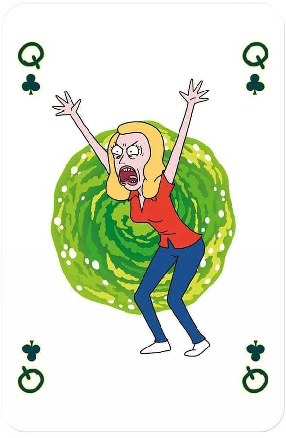 Winning Moves Rick & Morty žaidimų kortos
