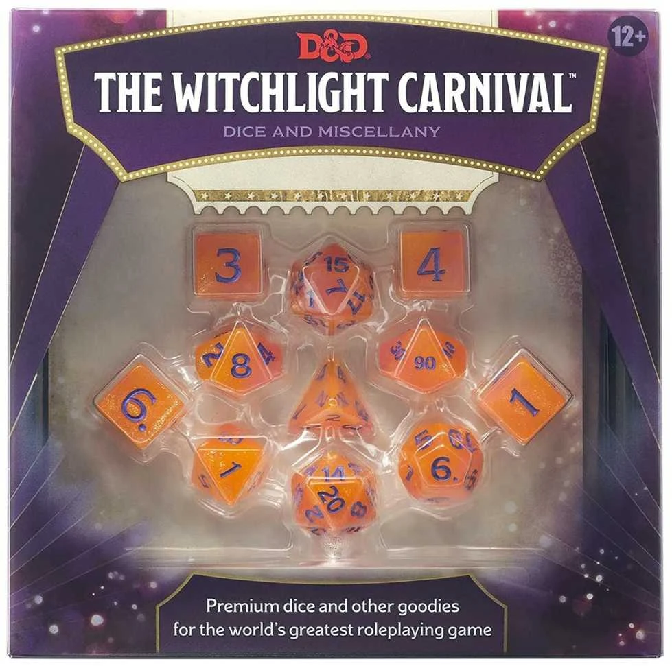 Wizards of the Coast D&D Witchlight Carnival Dice Set