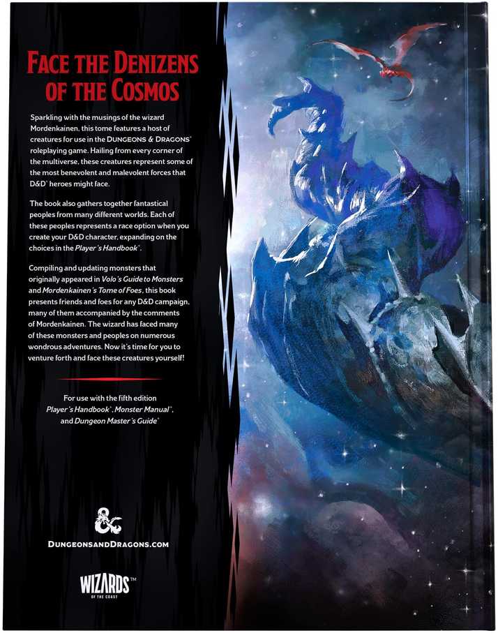 Wizards of the Coast Dungeons & Dragons Mordenkainen Presents: Monsters of the Multiverse