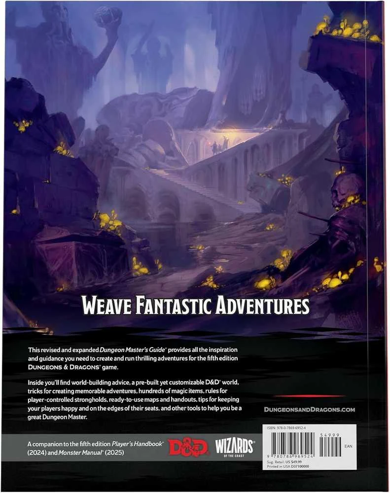 Wizards of the Coast Dungeons & Dragons Dungeon Master's Guide 2024 knyga