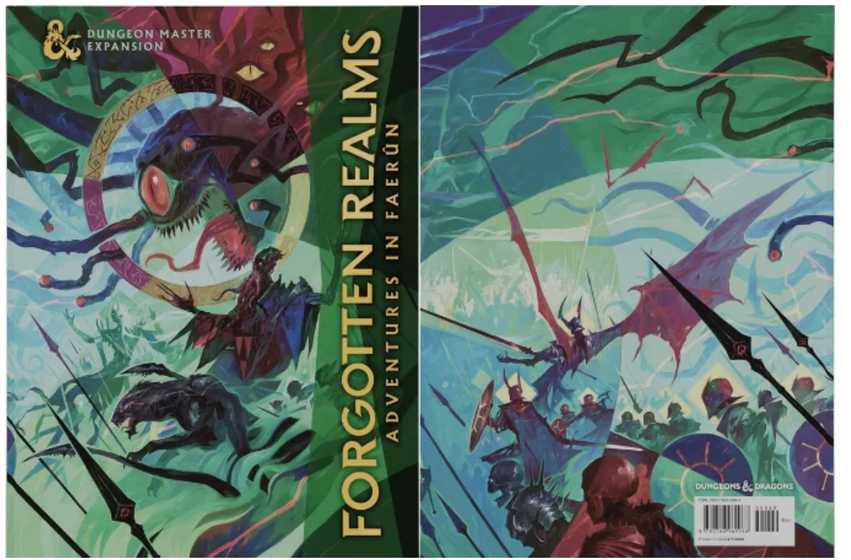 Wizards of the Coast Dungeons & Dragons Forgotten Realms: Adventures in Faerun Alternate Cover Knyga