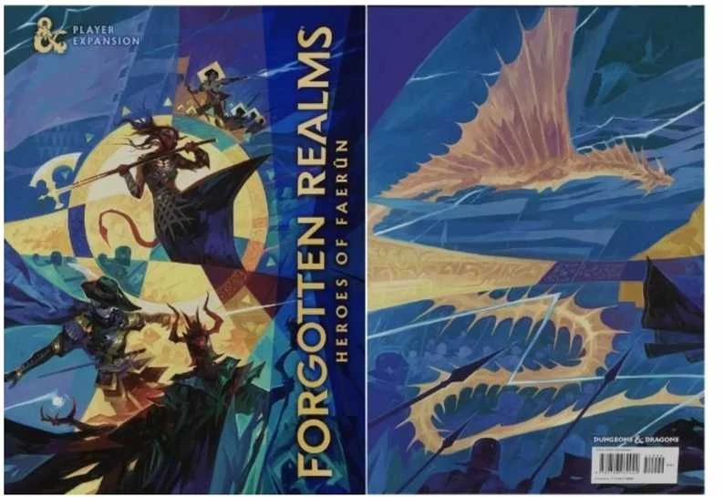 Wizards of the Coast Dungeons & Dragons Forgotten Realms: Heroes of Faerun Alternative Cover Knyga