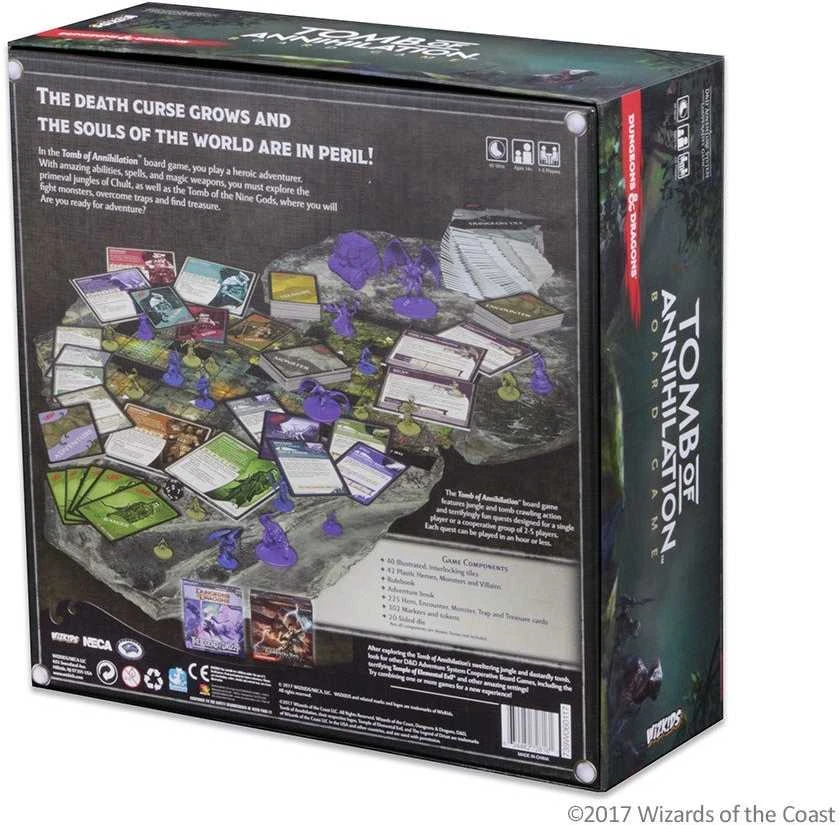 Wizards of the Coast Dungeons & Dragons: Tomb of Annihilation Board Game
