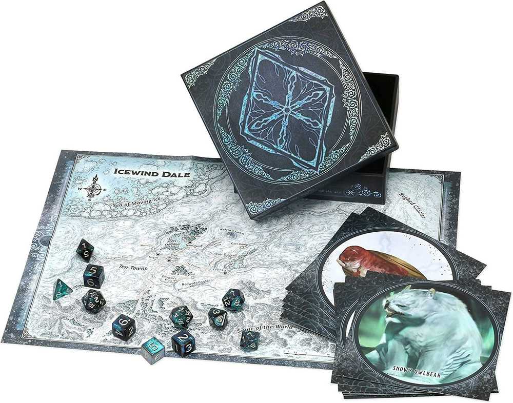 Wizards of the Coast Dungeons & Dragons Icewind Dale: Rime of the Frostmaiden Dice Set
