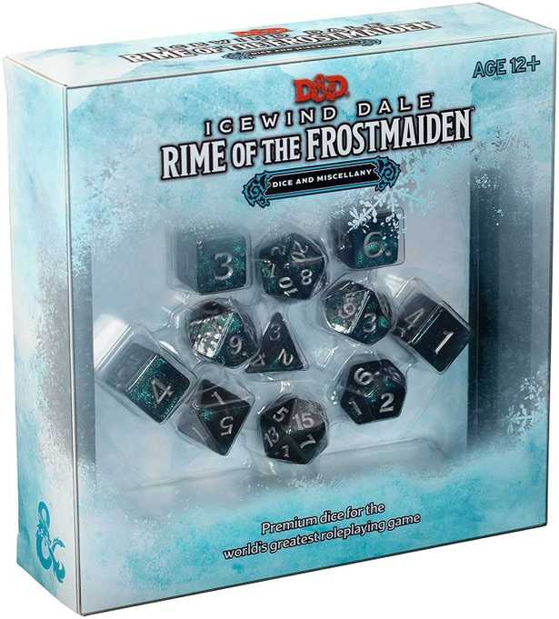 Wizards of the Coast Dungeons & Dragons Icewind Dale: Rime of the Frostmaiden Dice Set