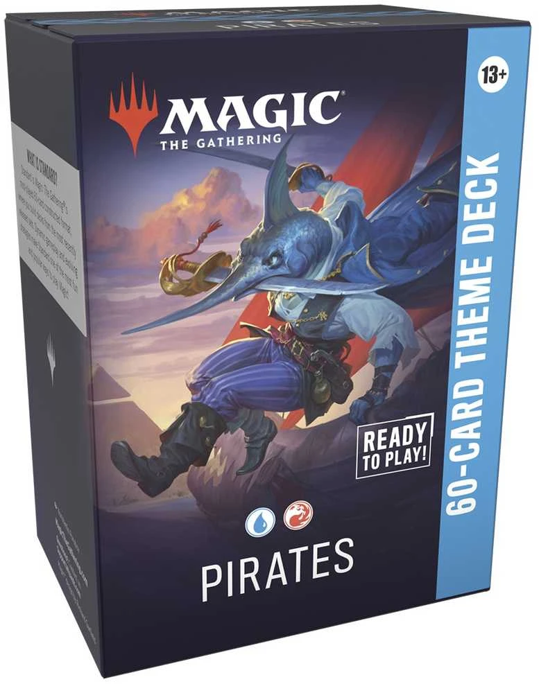 Lauko baldų komplektas Miton „Wizards of the Coast Magic: The Gathering“ – Lorwyn Eclipse teminė kaladė – piratai