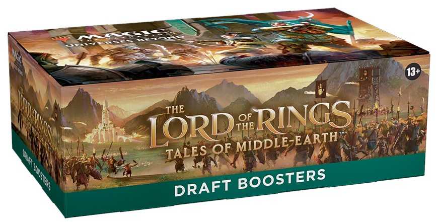 Wizards of the Coast Magic: The Gathering - Lord of the Rings: Tales of Middle-earth Draft Booster Box (36 packs)