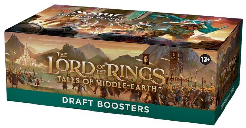Wizards of the Coast Magic: The Gathering - Lord of the Rings: Tales of Middle-earth Draft Booster Box (36 packs)