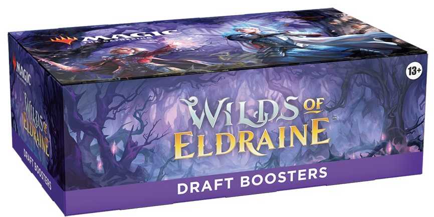 Wizards of the Coast Magic: The Gathering - Wilds of Eldraine Draft Booster Ekranas (36 Packs)
