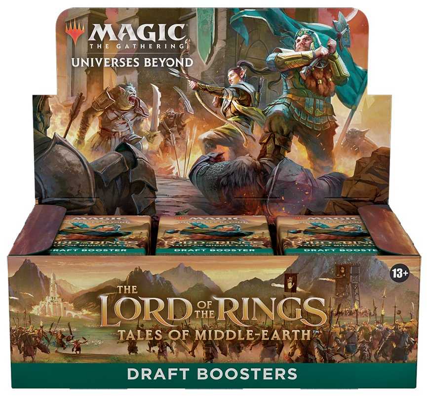 Wizards of the Coast Magic: The Gathering - Lord of the Rings: Tales of Middle-earth Draft Booster Box (36 packs)