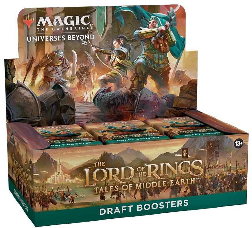 Wizards of the Coast Magic: The Gathering - Lord of the Rings: Tales of Middle-earth Draft Booster Box (36 packs)