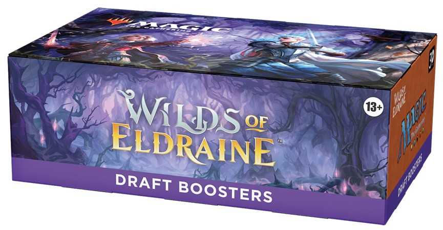Wizards of the Coast Magic: The Gathering - Wilds of Eldraine Draft Booster Ekranas (36 Packs)