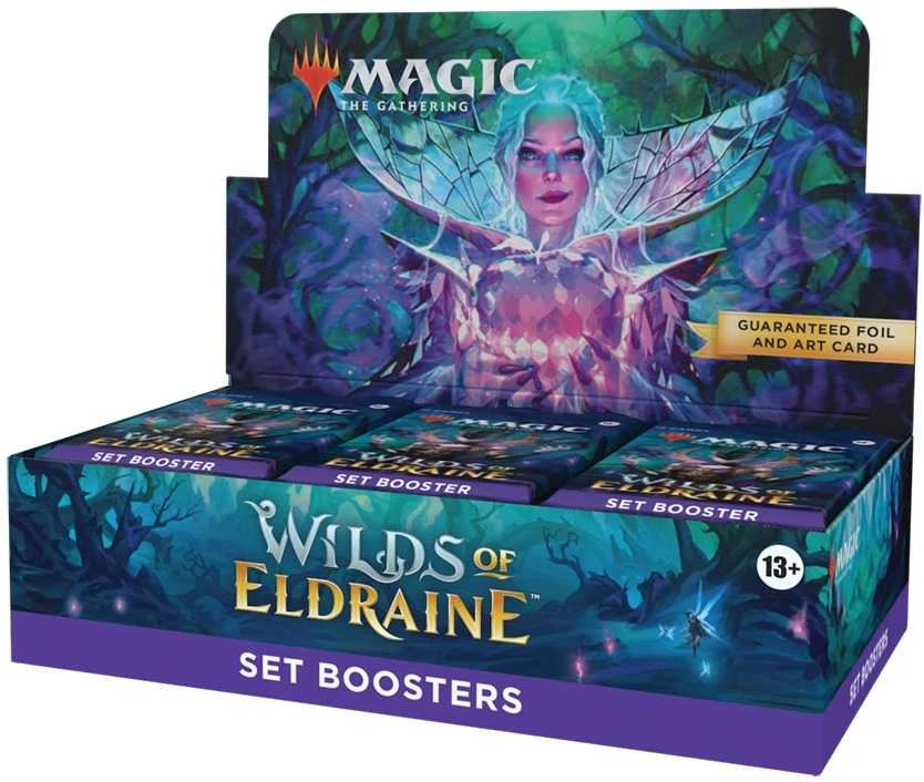 Wizards of the Coast Magic: The Gathering - Wilds of Eldraine Set Booster Ekranas (30 Packs)