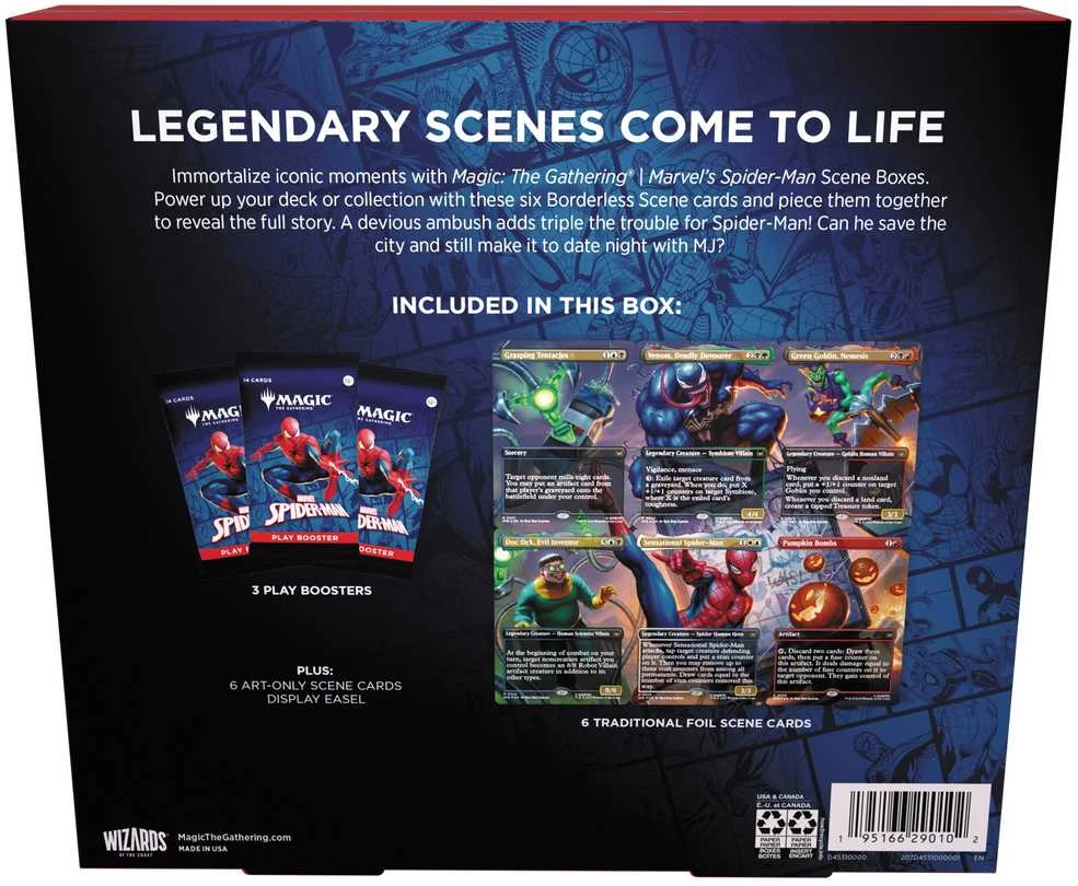 „Wizards of the Coast Magic: The Gathering“ – „Marvel“ Žmogaus-voro scenų rinkinys