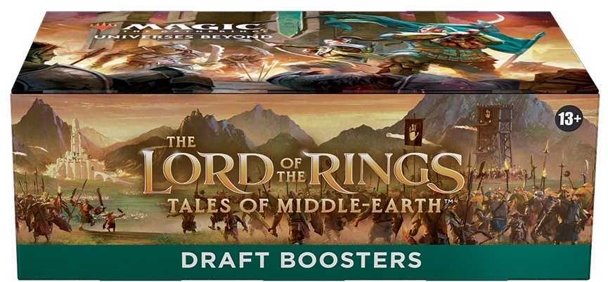 Wizards of the Coast Magic: The Gathering - Lord of the Rings: Tales of Middle-earth Draft Booster Box (36 packs)