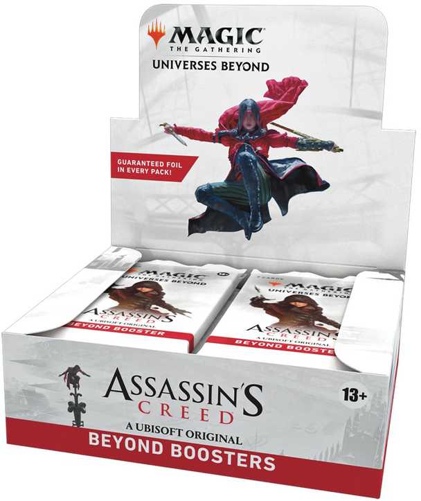 „Wizards of the Coast Magic: The Gathering“ – „Assassin's Creed Beyond“ stiprintuvo ekranas (24 pakuotės)
