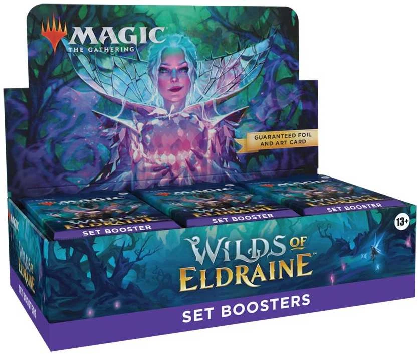 Wizards of the Coast Magic: The Gathering - Wilds of Eldraine Set Booster Ekranas (30 Packs)