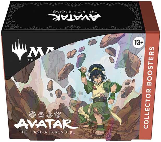 Wizards of the Coast Magic: The Gathering - Avatar: The Last Airbender Collector's Booster Ekranas (12 Packs)