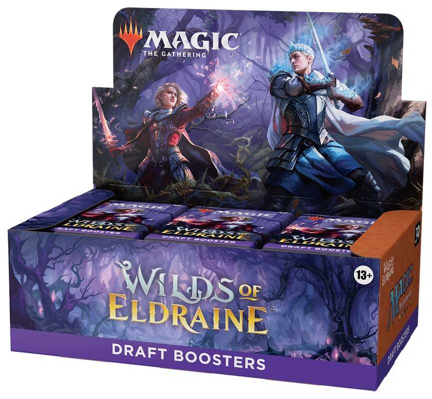 Wizards of the Coast Magic: The Gathering - Wilds of Eldraine Draft Booster Ekranas (36 Packs)