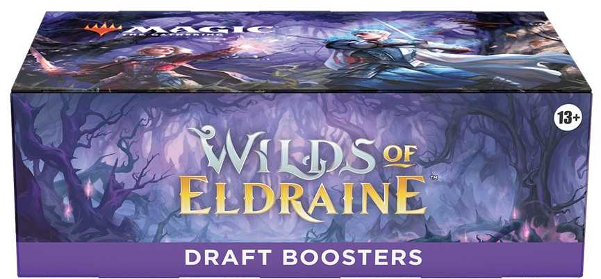 Wizards of the Coast Magic: The Gathering - Wilds of Eldraine Draft Booster Ekranas (36 Packs)