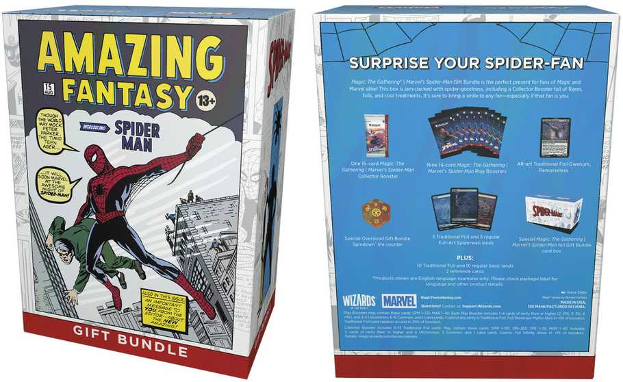 „Wizards of the Coast Magic: The Gathering“ – „Marvel“ Žmogaus-voro dovanų rinkinys