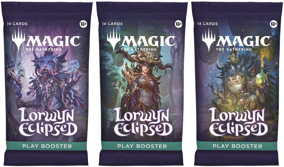 Wizards of the Coast Magic: The Gathering - Lorwyn Eclipsed Play Booster Ekranas (30 Packs)