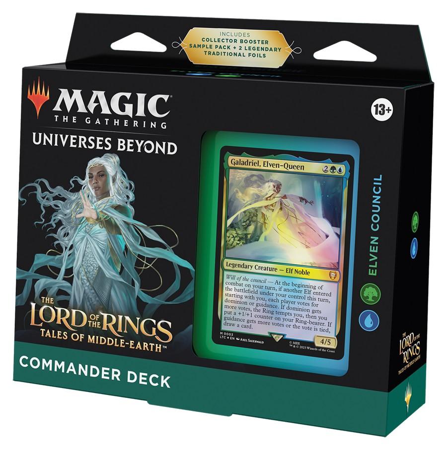 Wizards of the Coast Magic: The Gathering - Lord of the Rings: Tales of Middle-earth Commander Deck - Elven Council